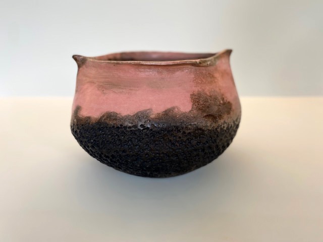 Stoneware Smoke Fired 6454